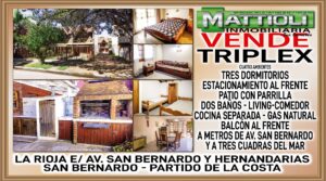 TRIPLEX CON ESTACIONAMIENTO Y BALCON AL FRENTE–SAN BERNARDO